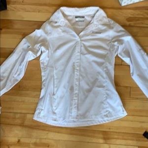 Columbia white bottom shirt
